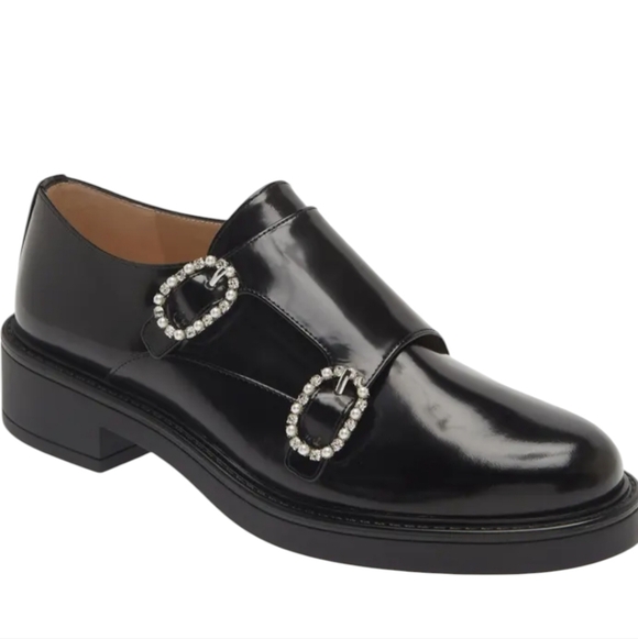 Stuart Weitzman Leighton Monk Strap Shoe.Size 7.5